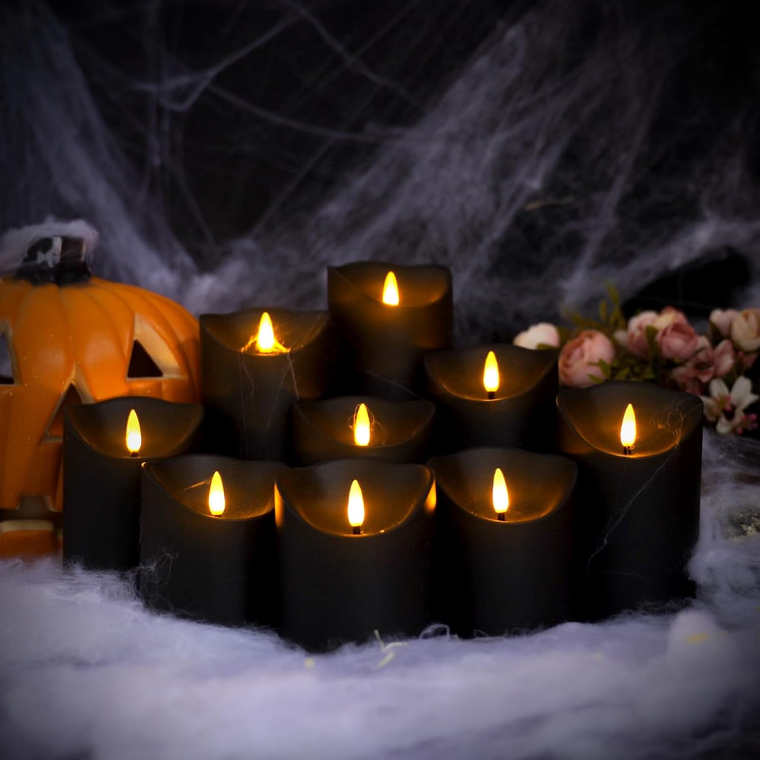 Halloween Flameless Candles with Remote