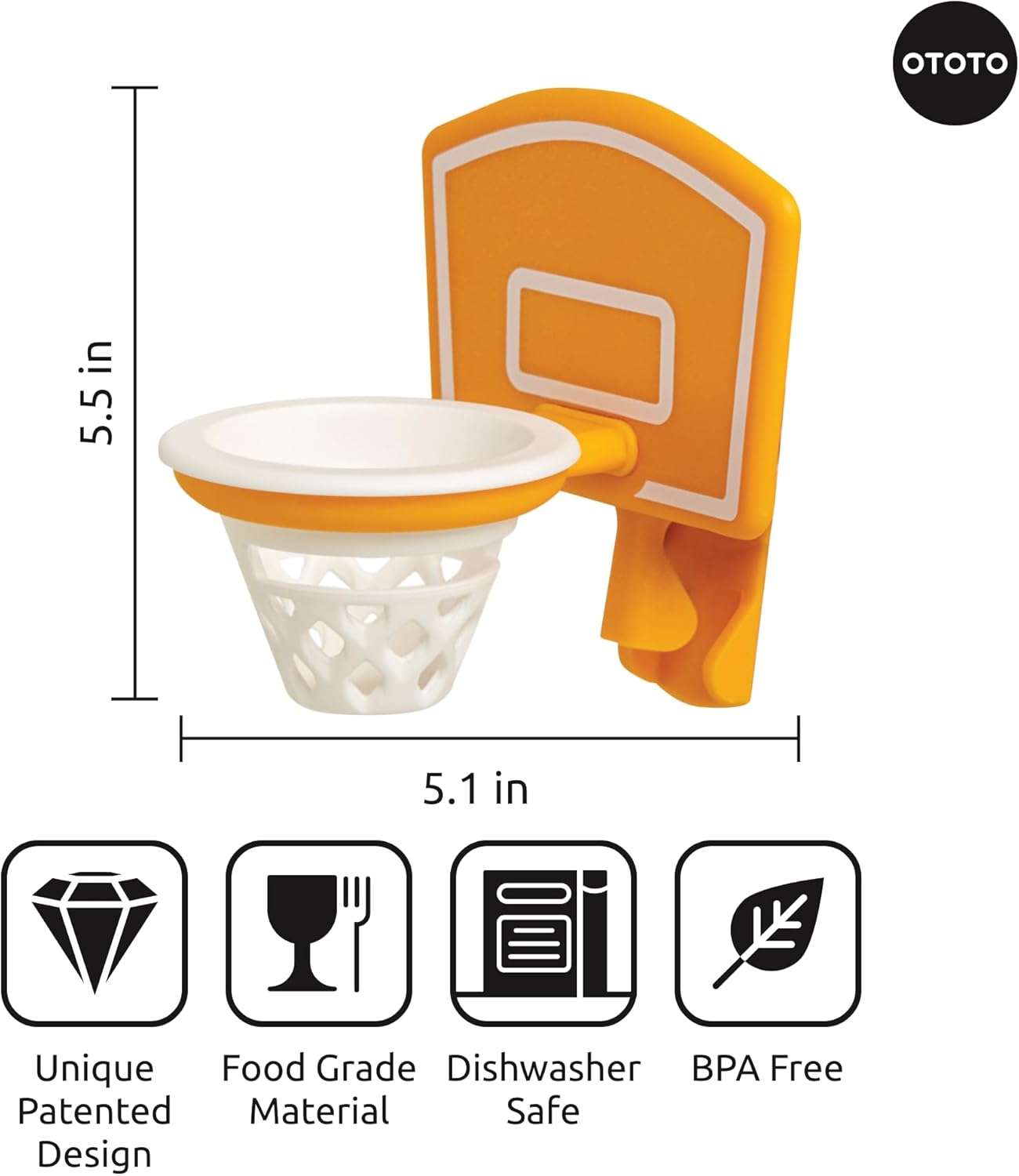 Dunk N' Egg Yolk Separator