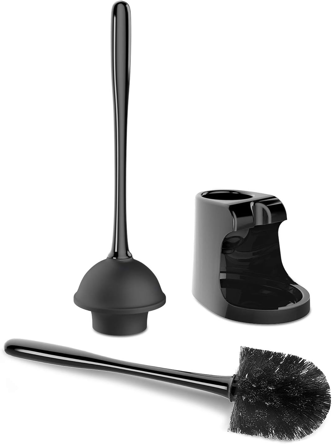 Toilet Plunger and Bowl Brush Combo