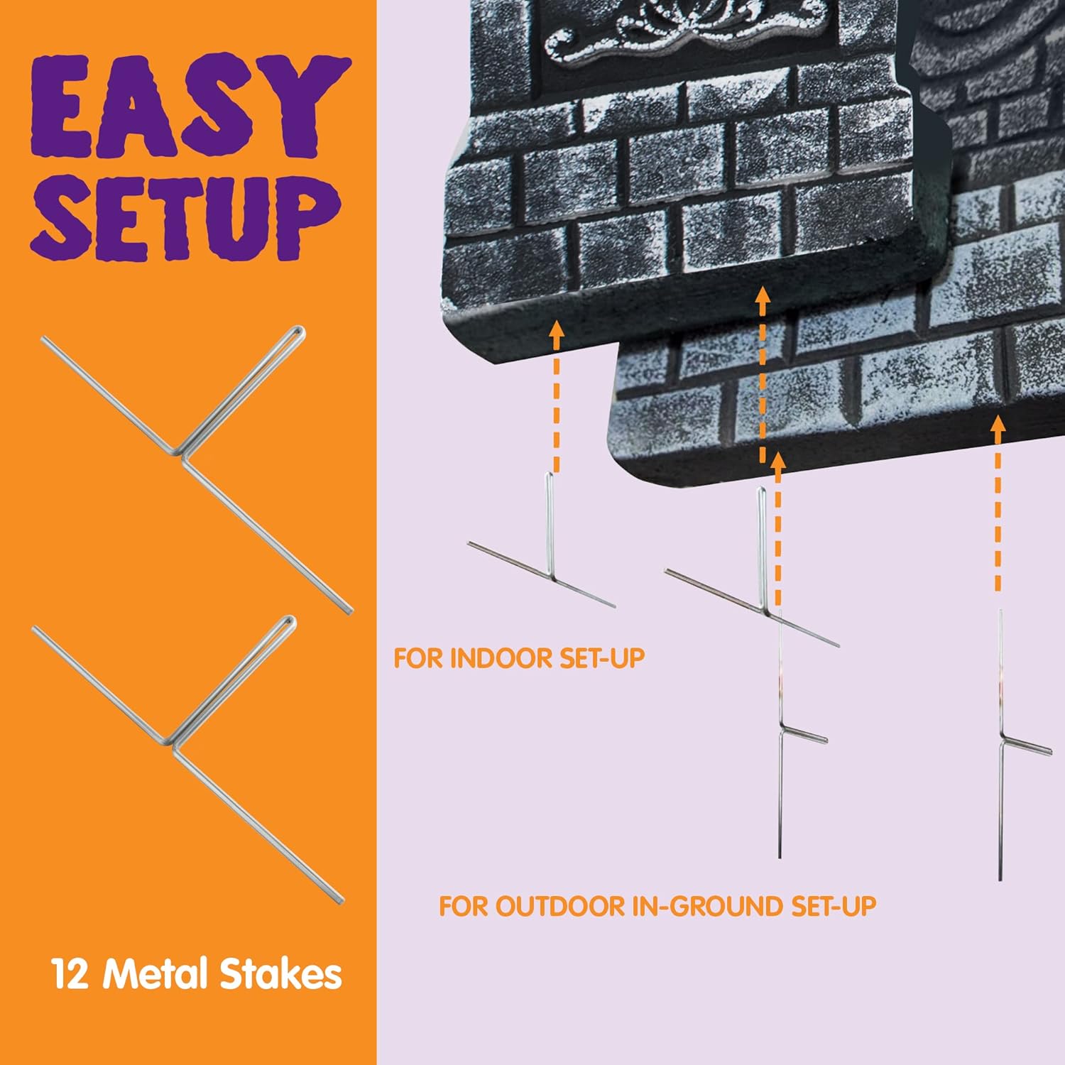 Halloween Foam RIP Graveyard Tombstones (5 Pack)