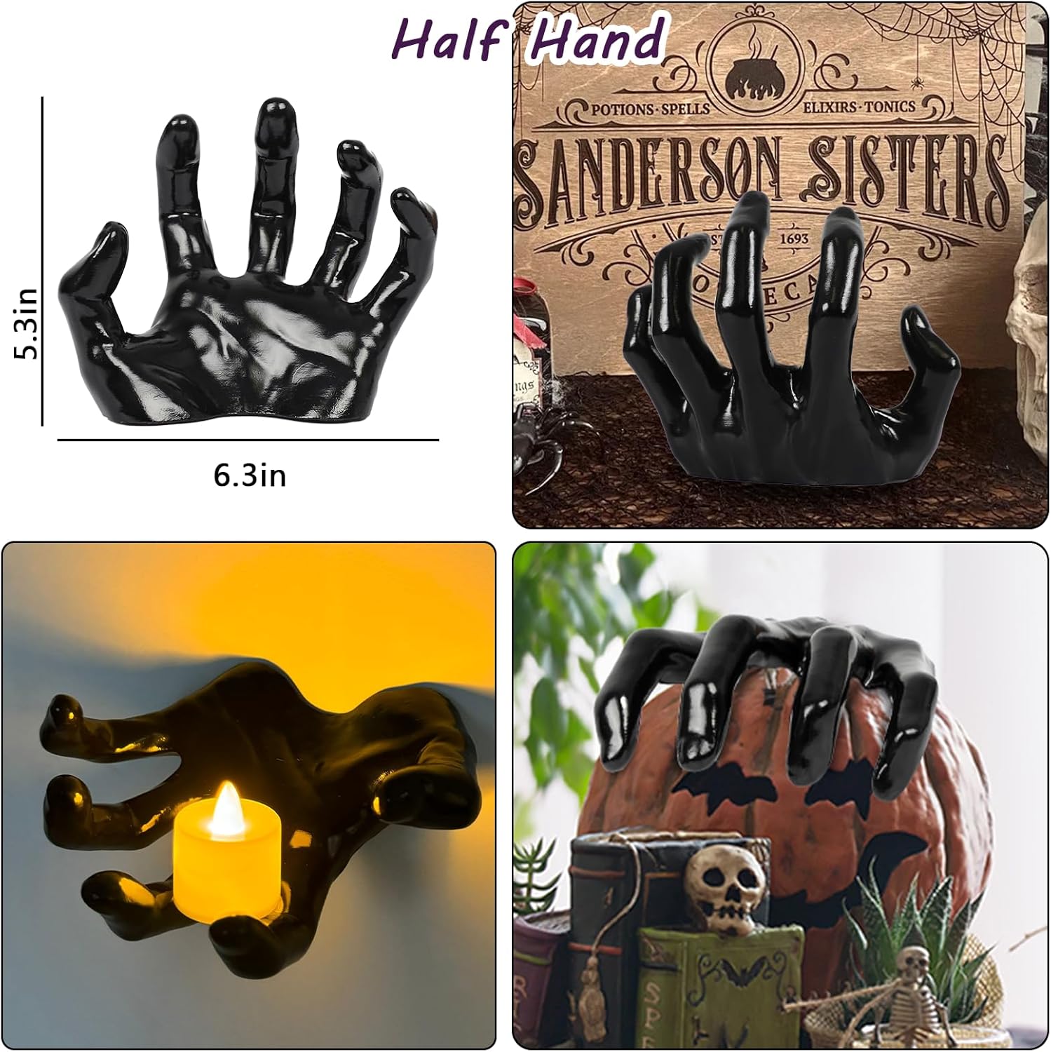 Halloween Creepy Reaching Hands, 3 Pcs