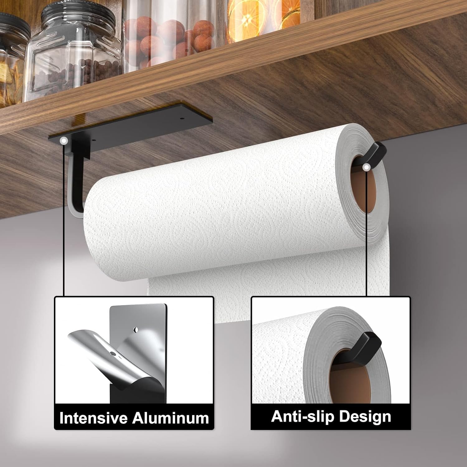 Paper Towel Holder Under Cabinet