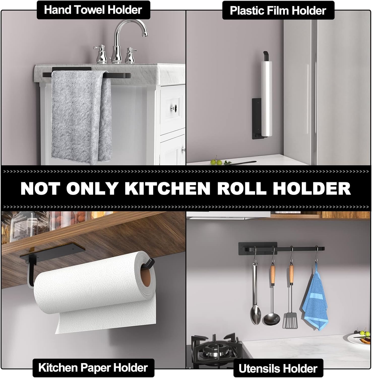 Paper Towel Holder Under Cabinet