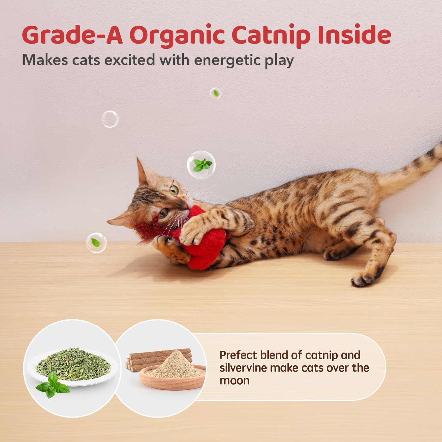 Cat Toys Chirping Birds, 2 Pcs