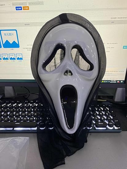Halloween Ghost Face Mask