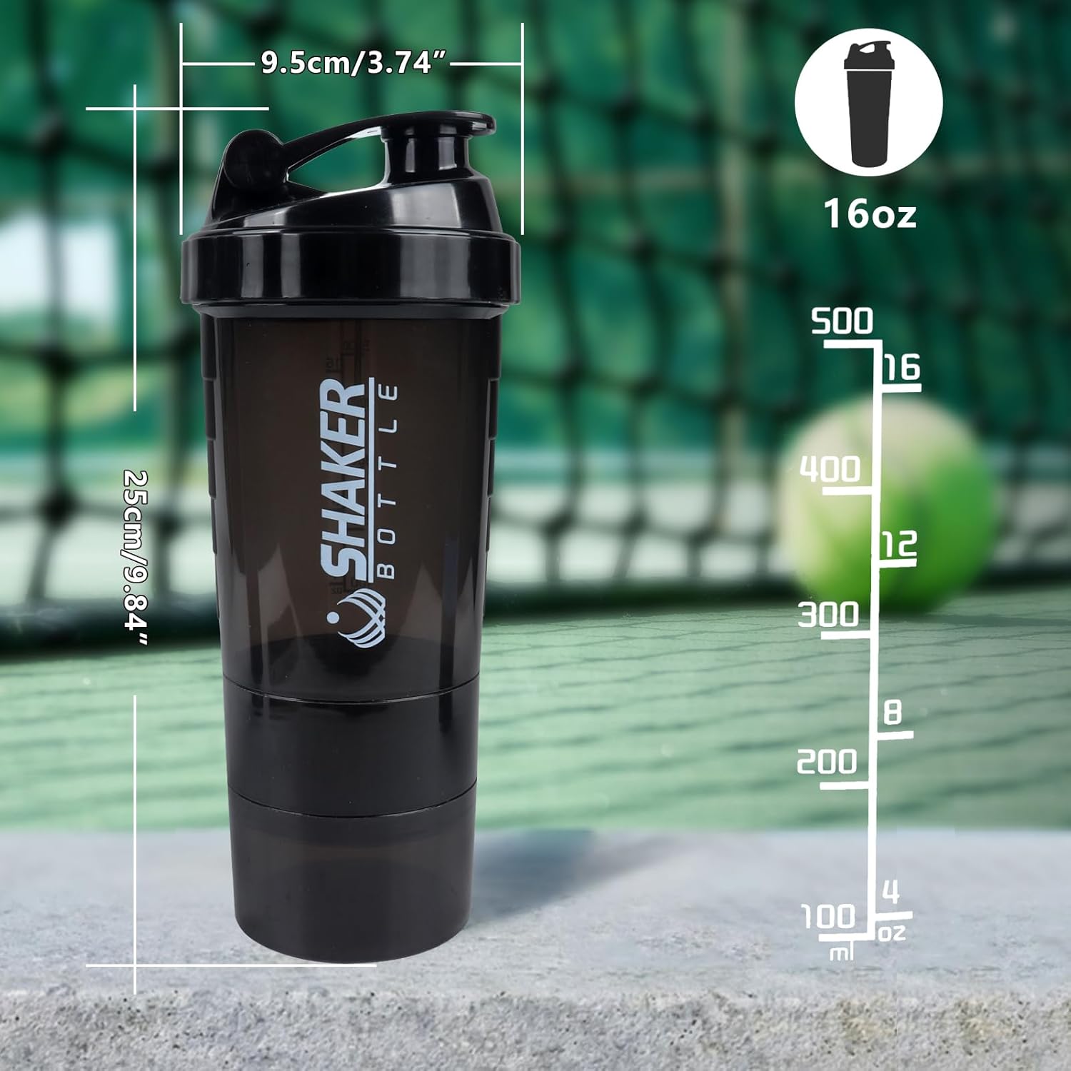 Protein Shaker Bottles