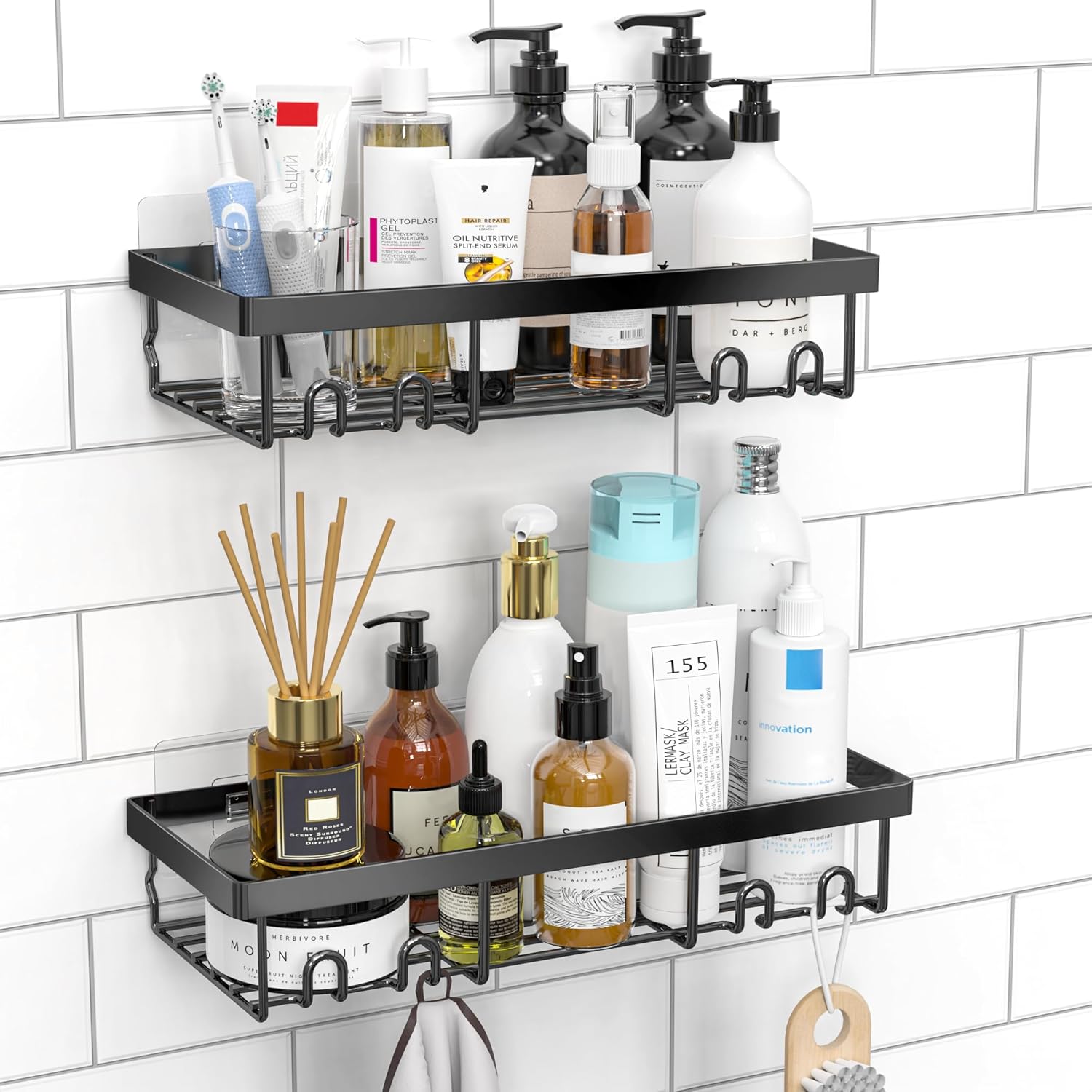 Shower Caddy Shelf Organizer Rack