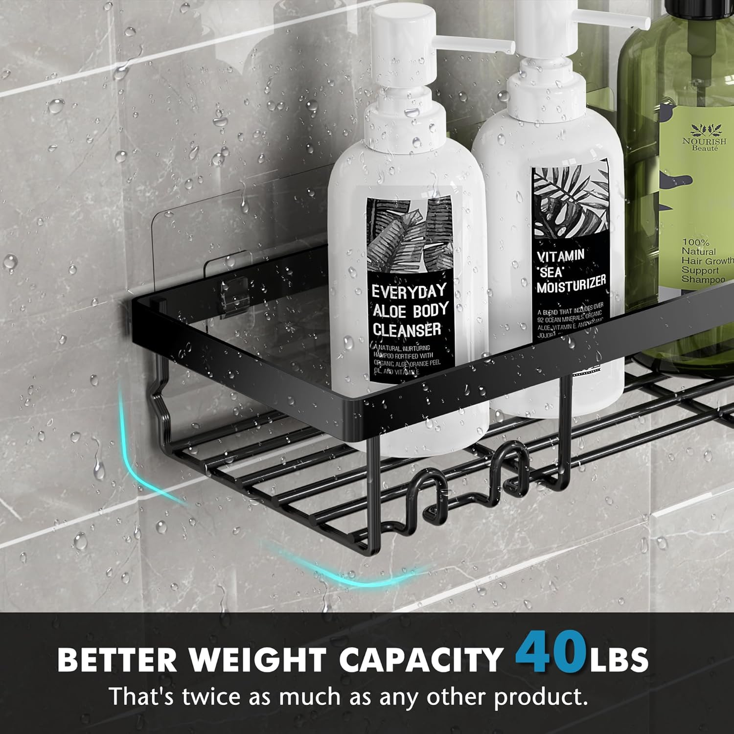 Shower Caddy Shelf Organizer Rack