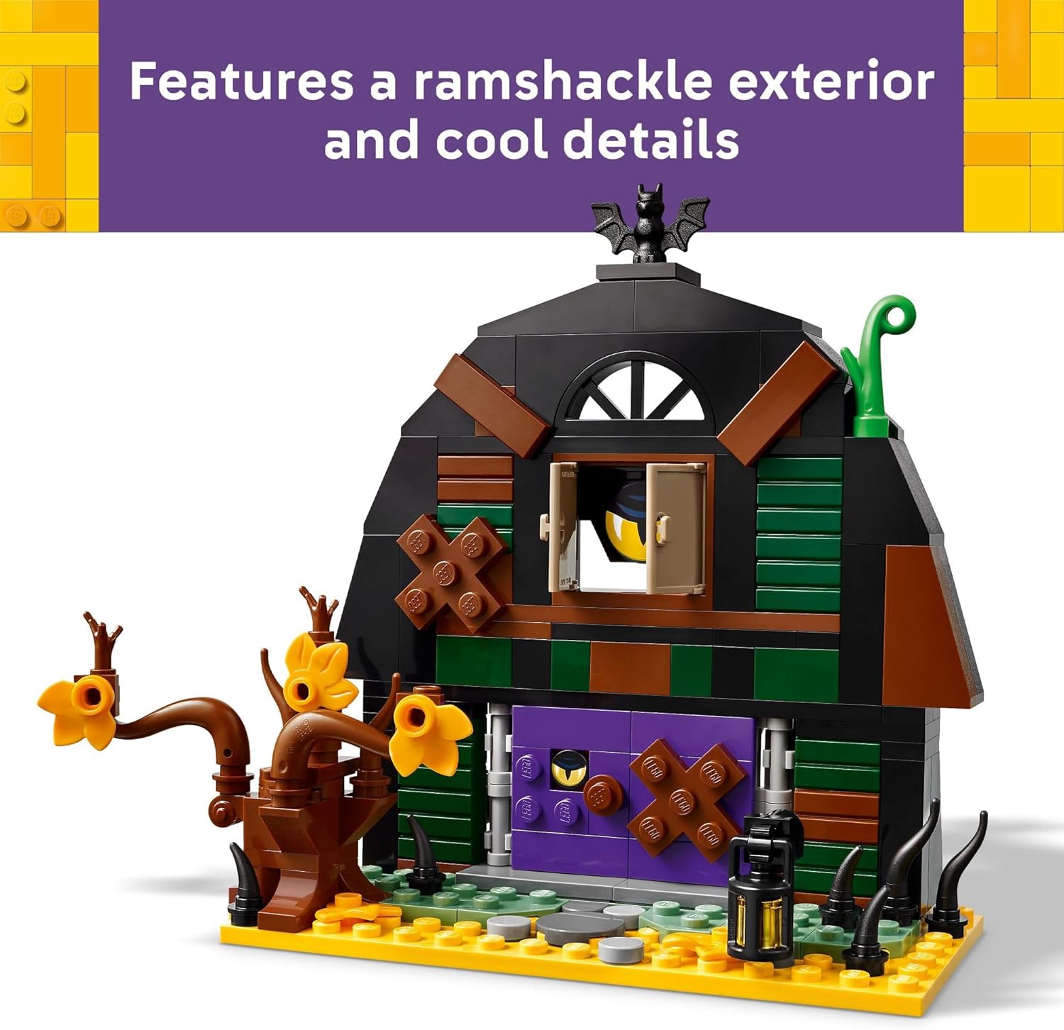 Halloween Barn Building Toy for Kids