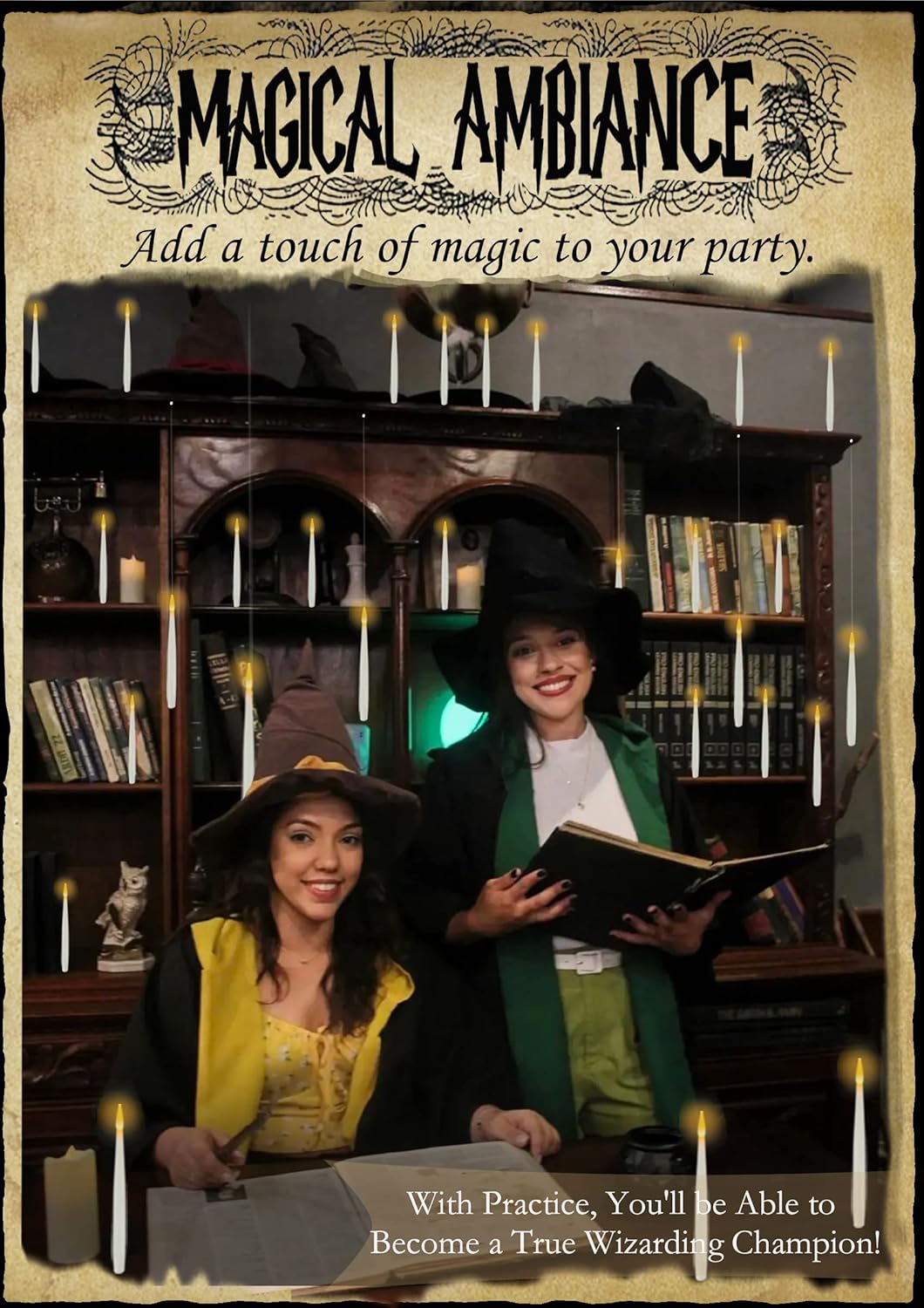 Halloween 20 PCs Floating Candles