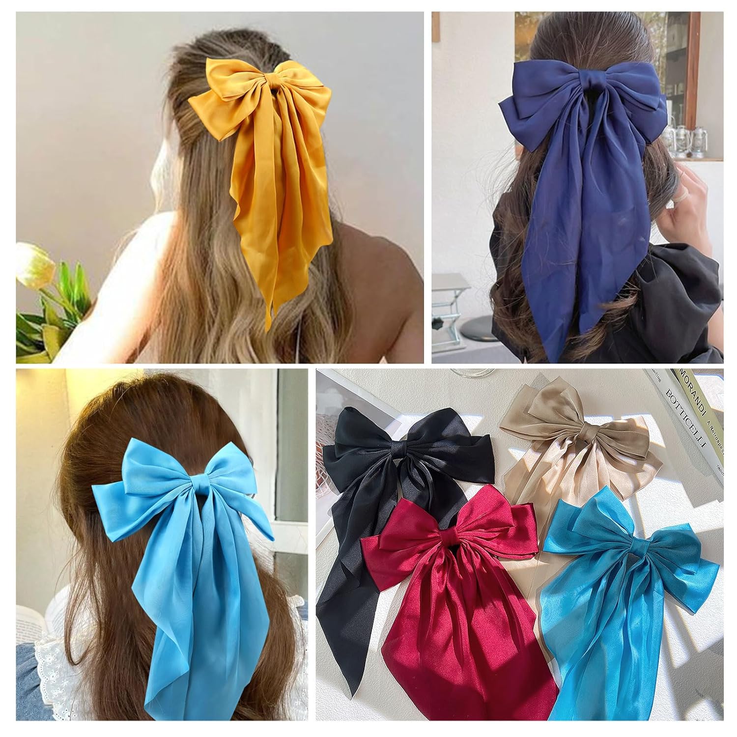 10 PCS Large Hair Ribbon