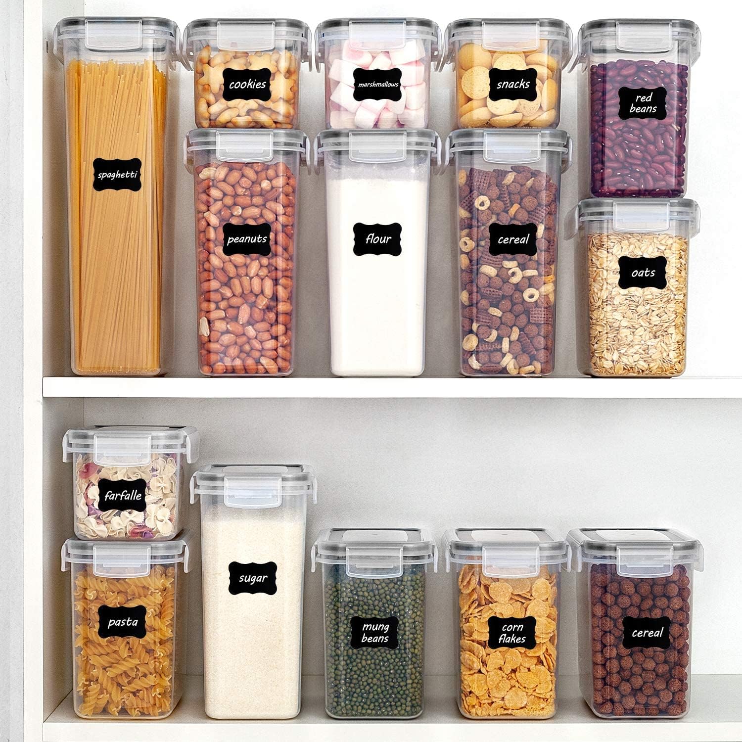 24 pcs Food Storage Containers