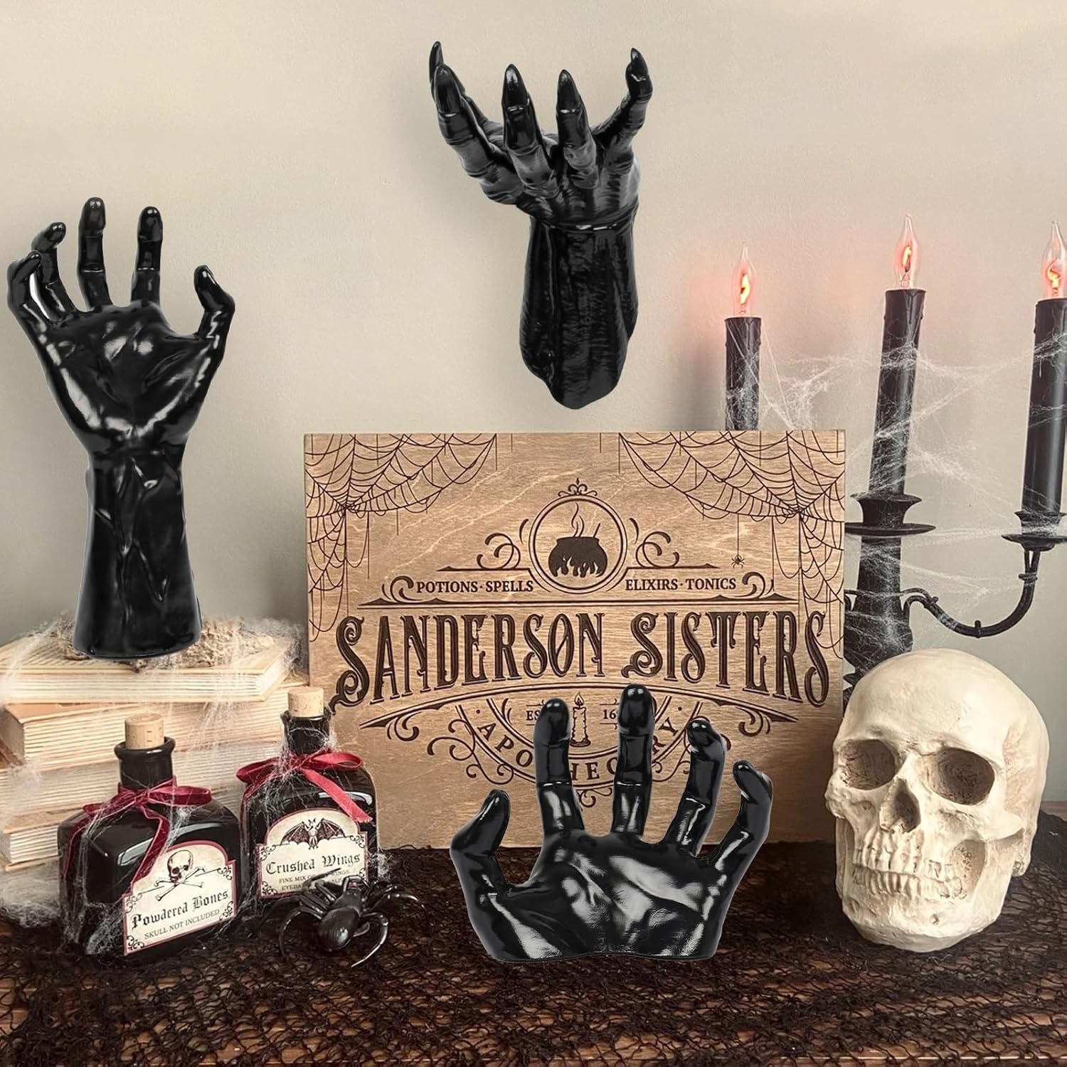 Halloween Creepy Reaching Hands, 3 Pcs