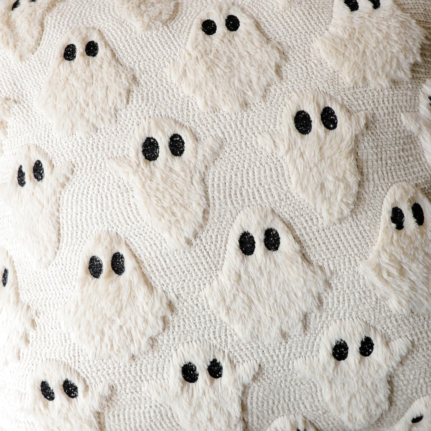 Halloween Ghost Decorative Pillow Covers, 18x18 Set of 2
