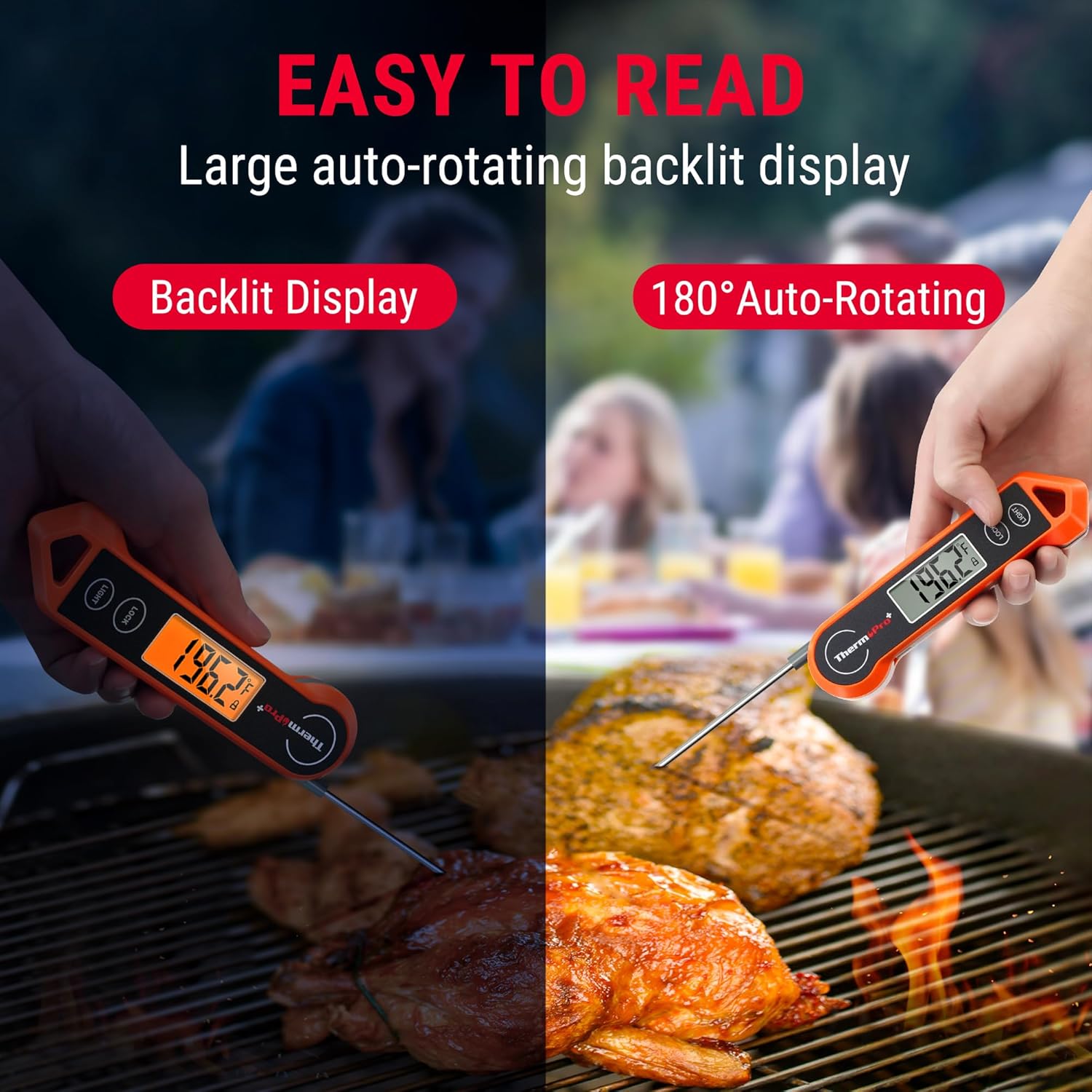 Digital Meat Thermometer for Cooking