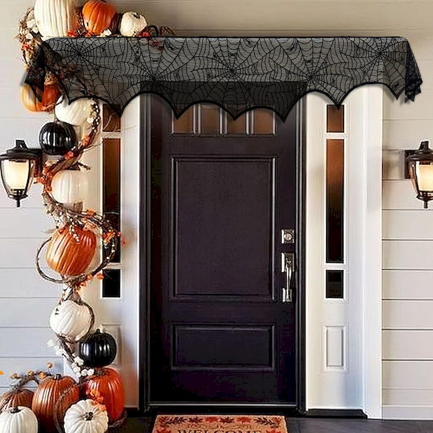 Black Lace Spiderweb