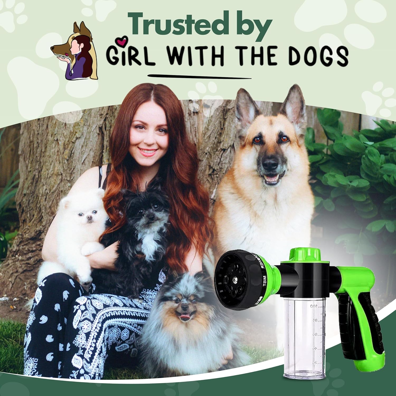 Pets Soap & Shampoo Dispenser for Pet Wash
