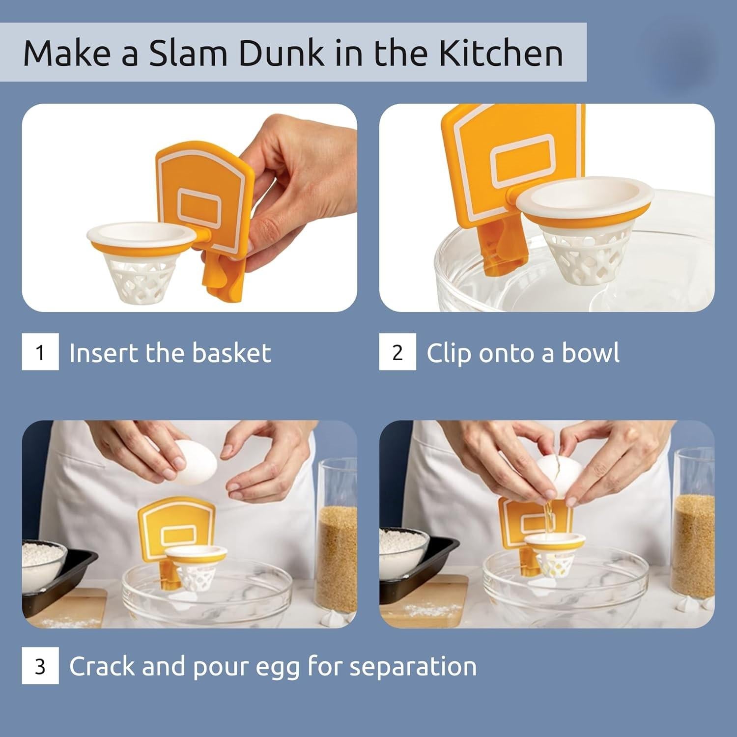 Egg Yolk Separator 2 Counts