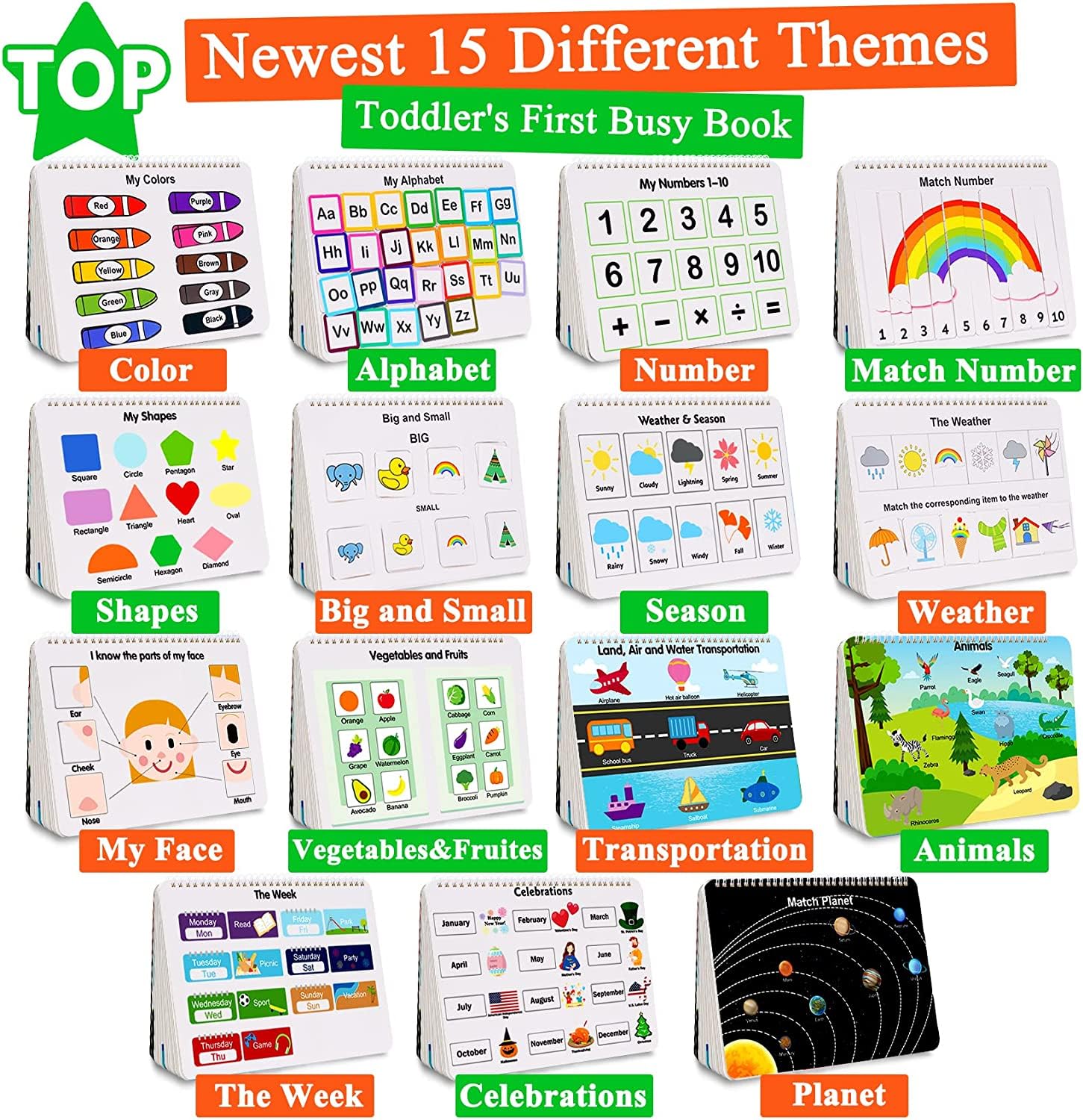 HAN-MM Busy Book for Kids