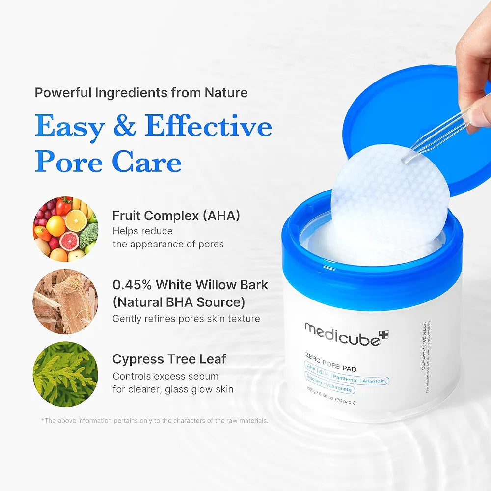 Medicube Zero Pore Pads 2.0 (70 units)