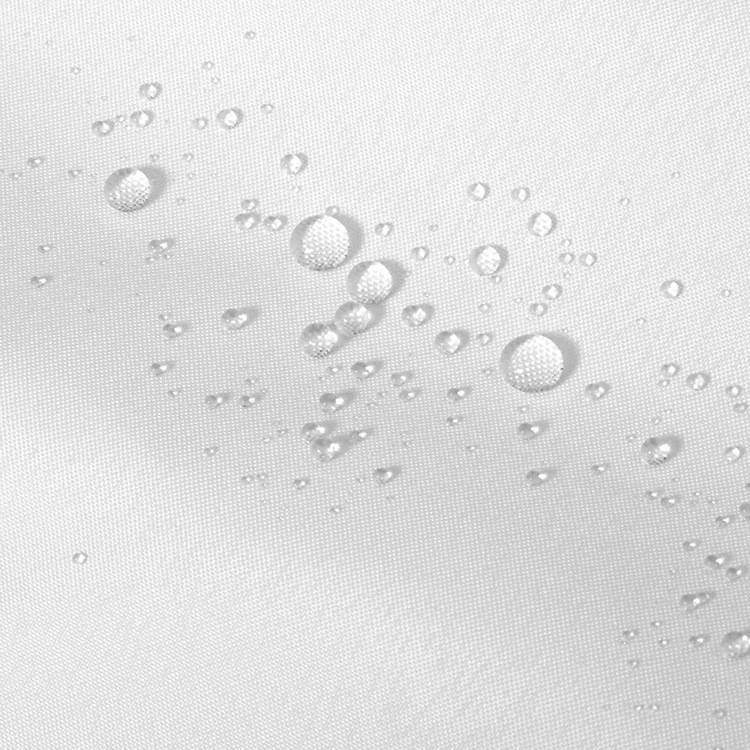 Waterproof Fabric Shower Curtain Liner with 3 Magnets