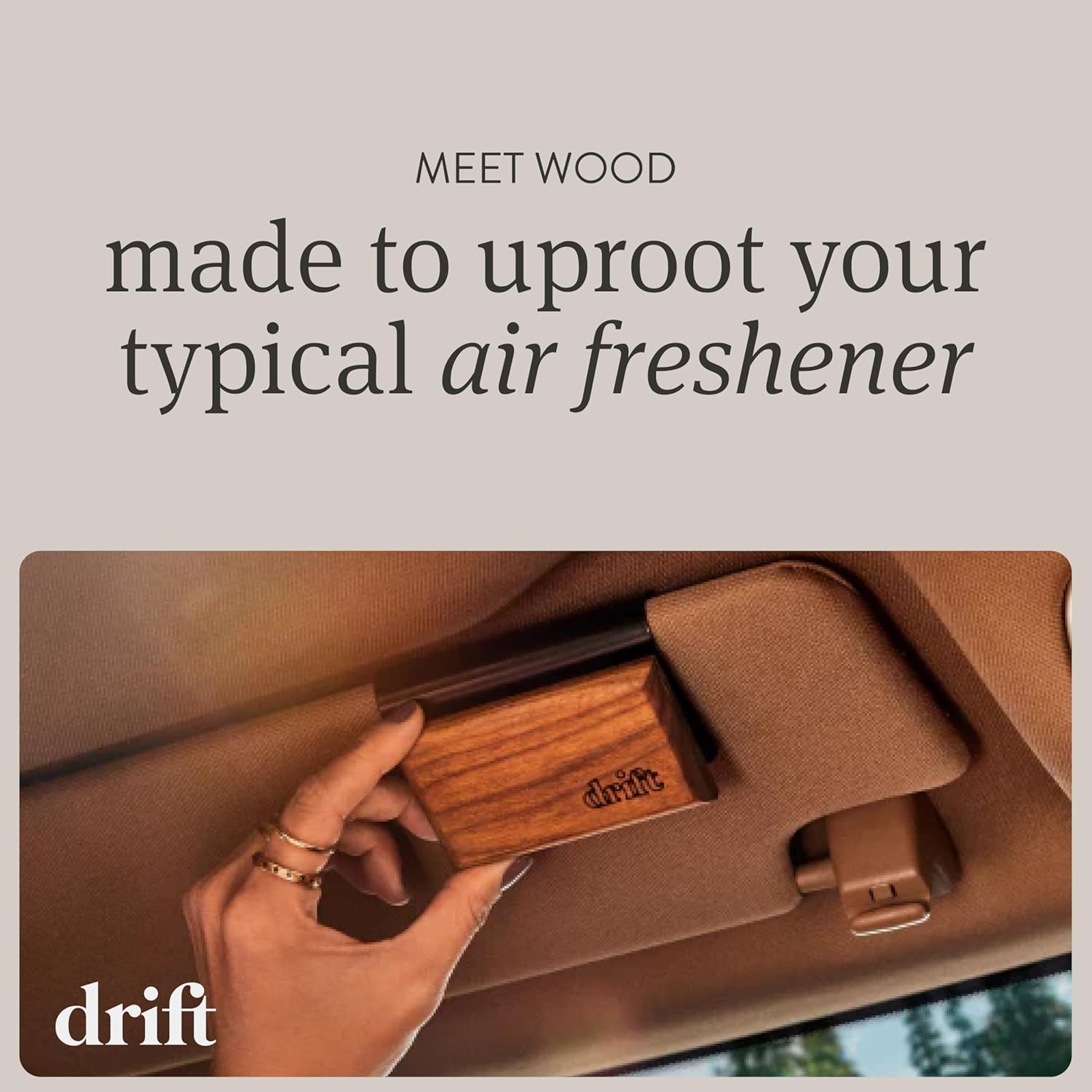 Drift Car Air Freshener - Teak Scent