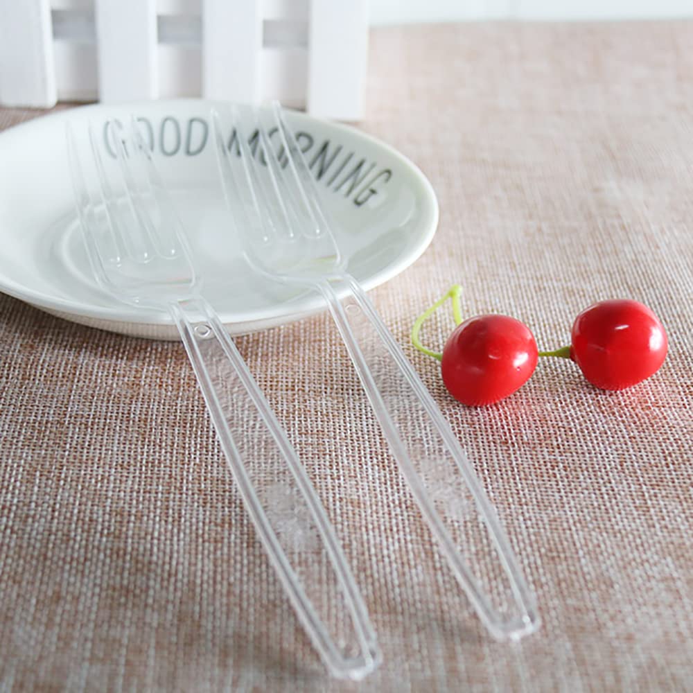 100 Count Plastic Forks Spoons