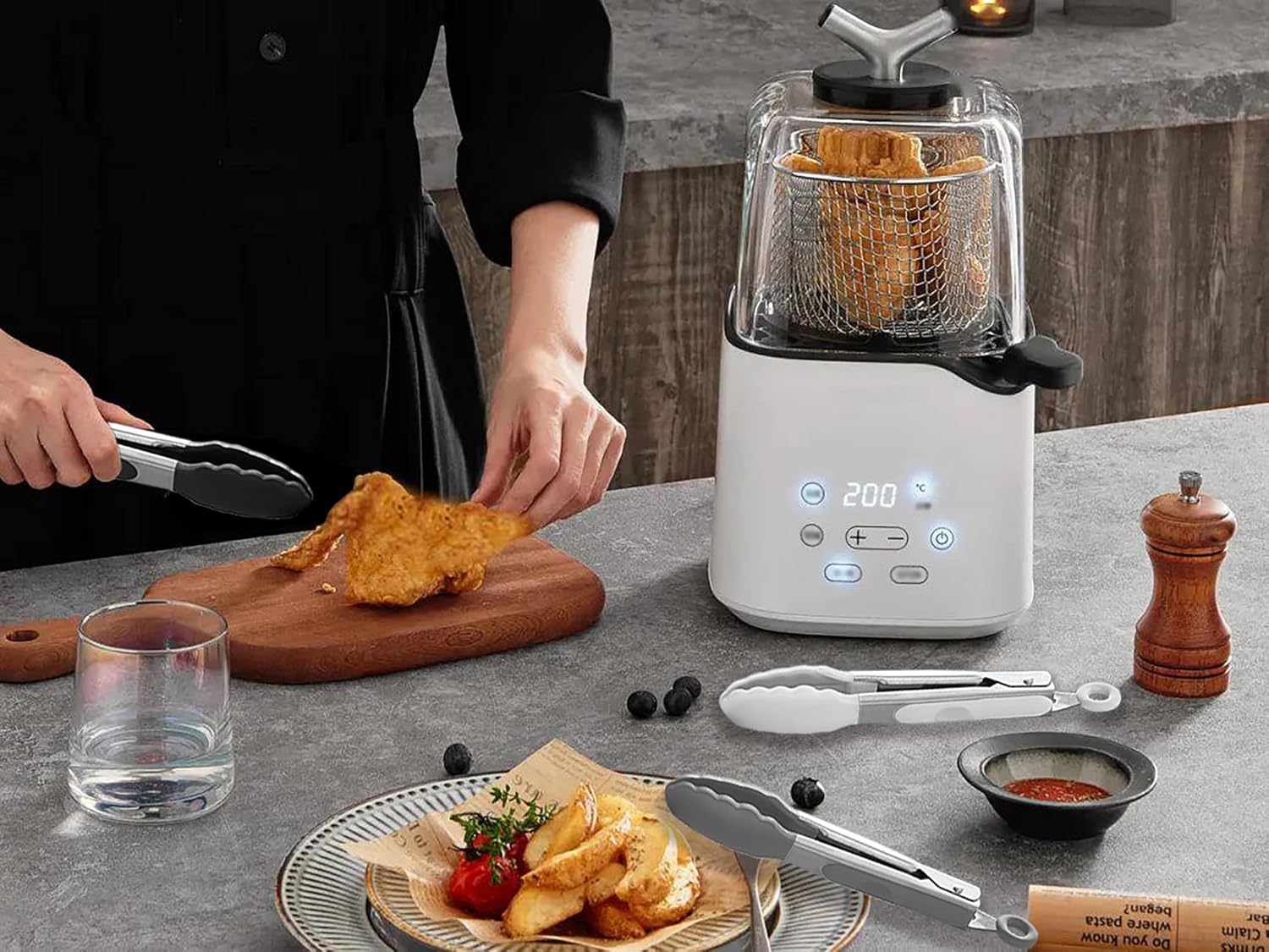 Small Silicone Tongs