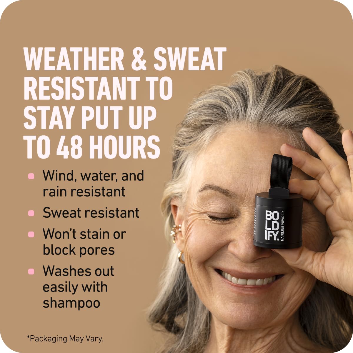 Hairline Powder, Root Touch Up Hair Color - Dark Brown