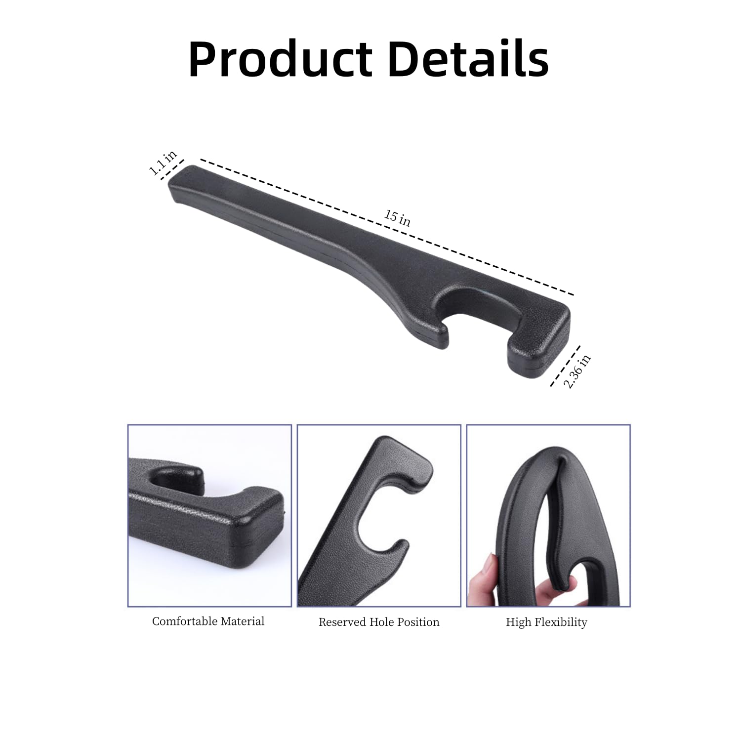 Car Seat Gap Filler 2 Pack