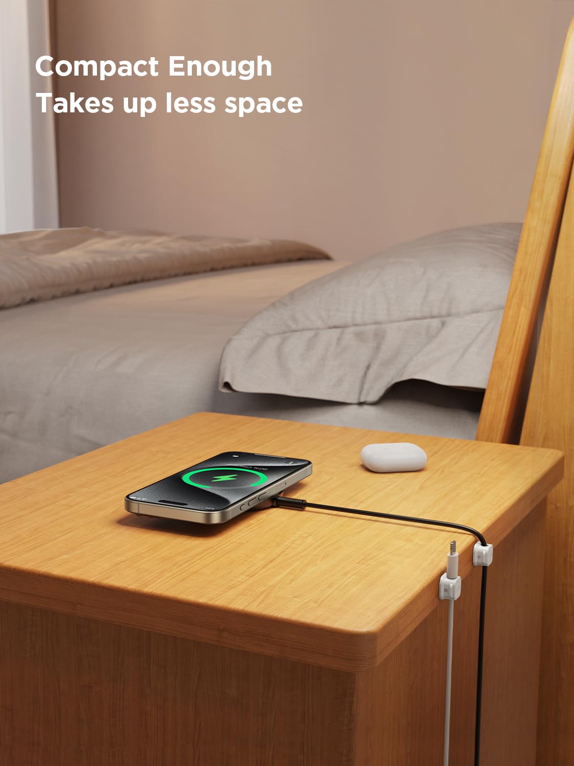 Magnetic Cable Clips, 6 Pack