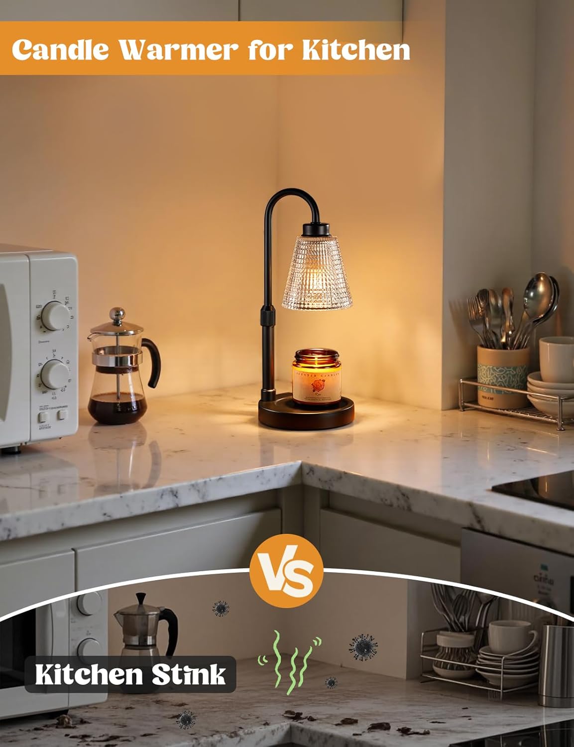 Candle Warmer Lamp with Timer