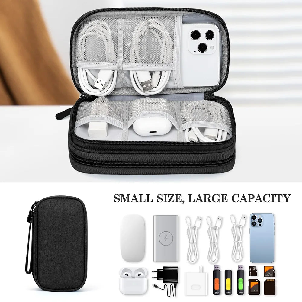 Travel Cable Organizer Pouch