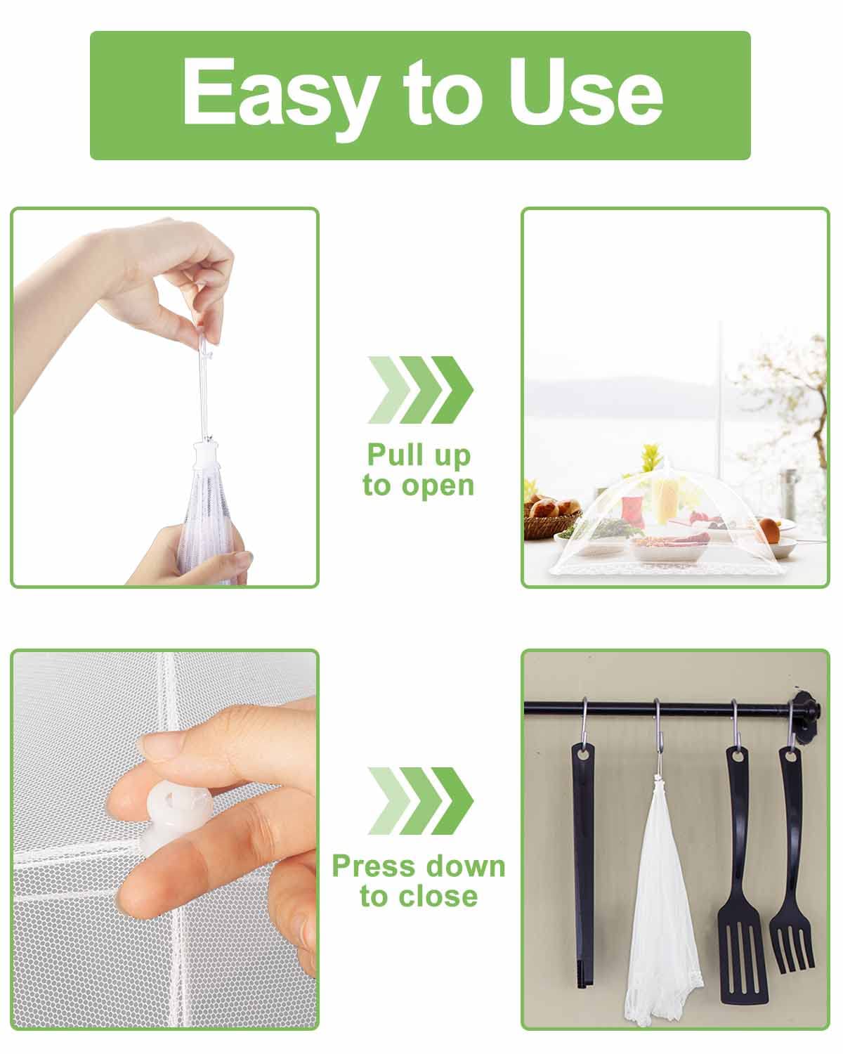 Large Food Cover, 6 Pack