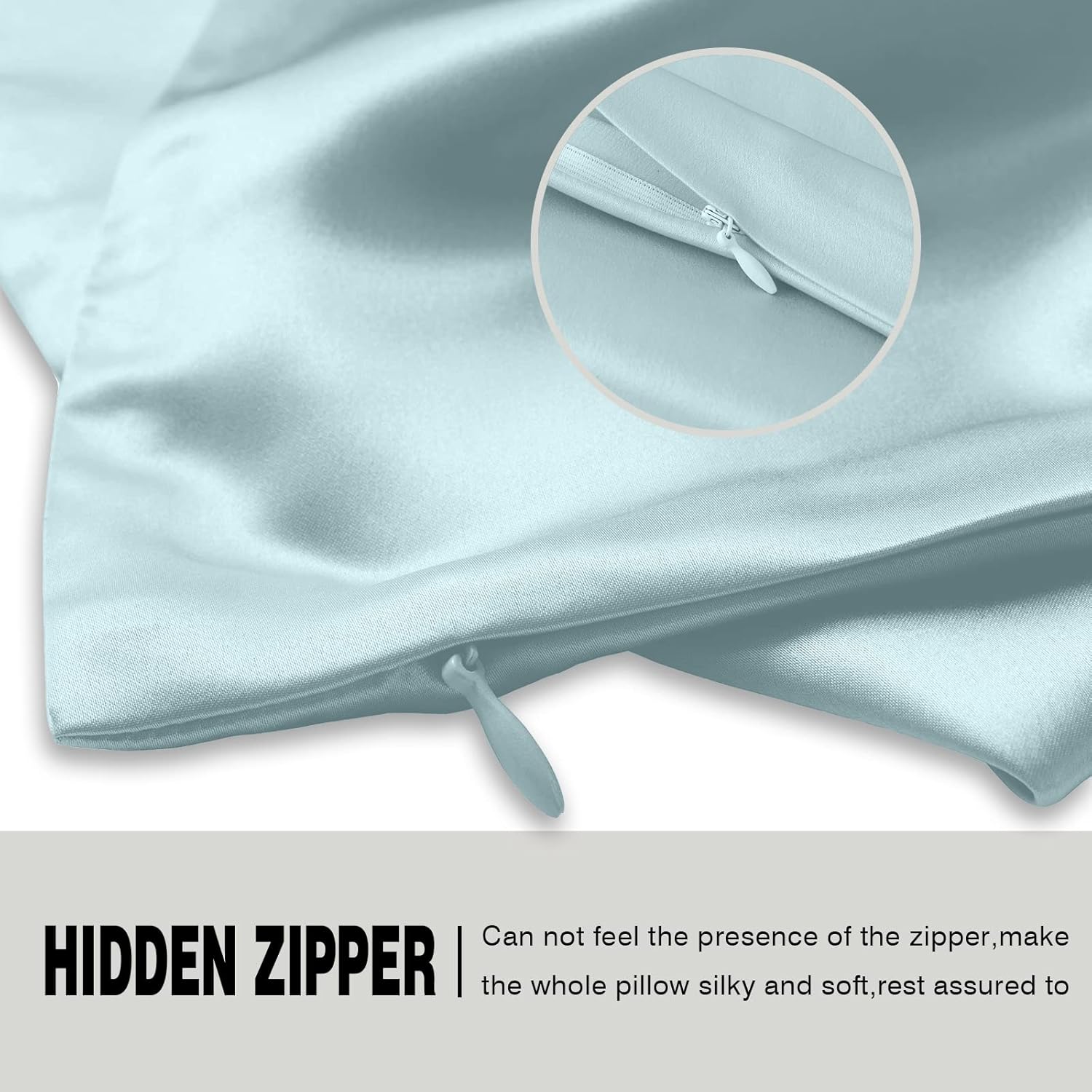 Silk Pillowcase for Hair and Skin Standard Size 20"X 26"