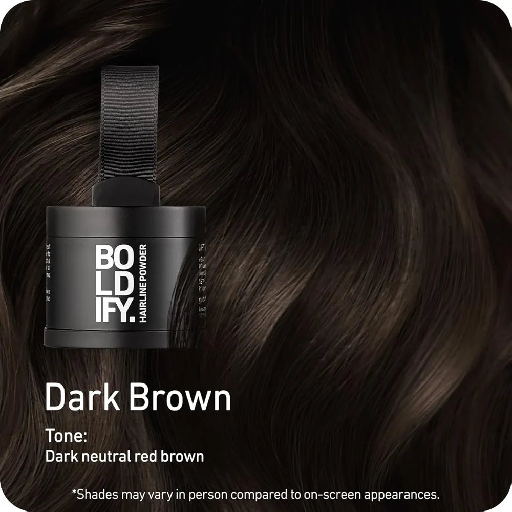 Hairline Powder, Root Touch Up Hair Color - Dark Brown