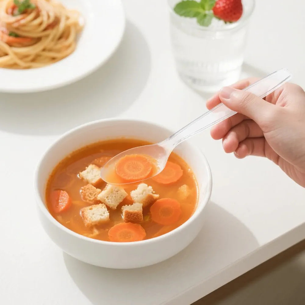 100 Count Plastic Forks Spoons