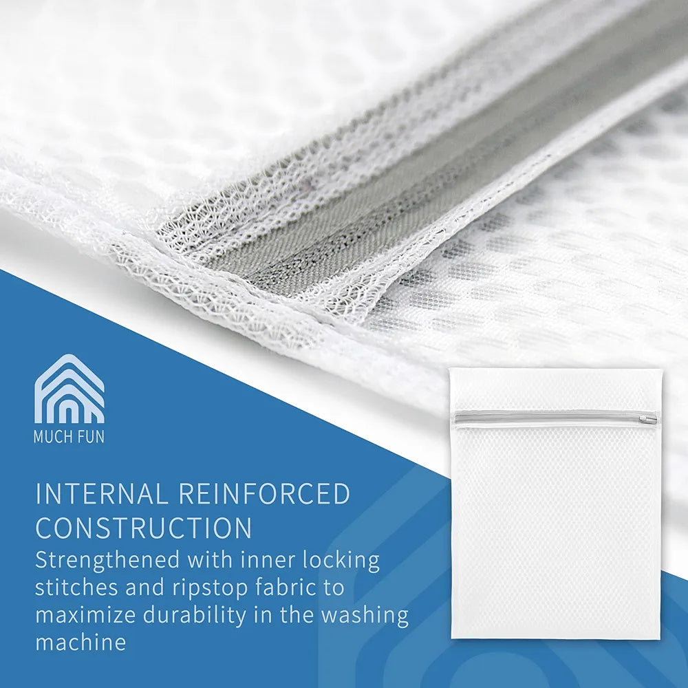 Honeycomb Mesh Laundry Bags, 3Pcs