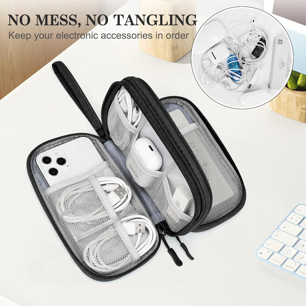 Travel Cable Organizer Pouch