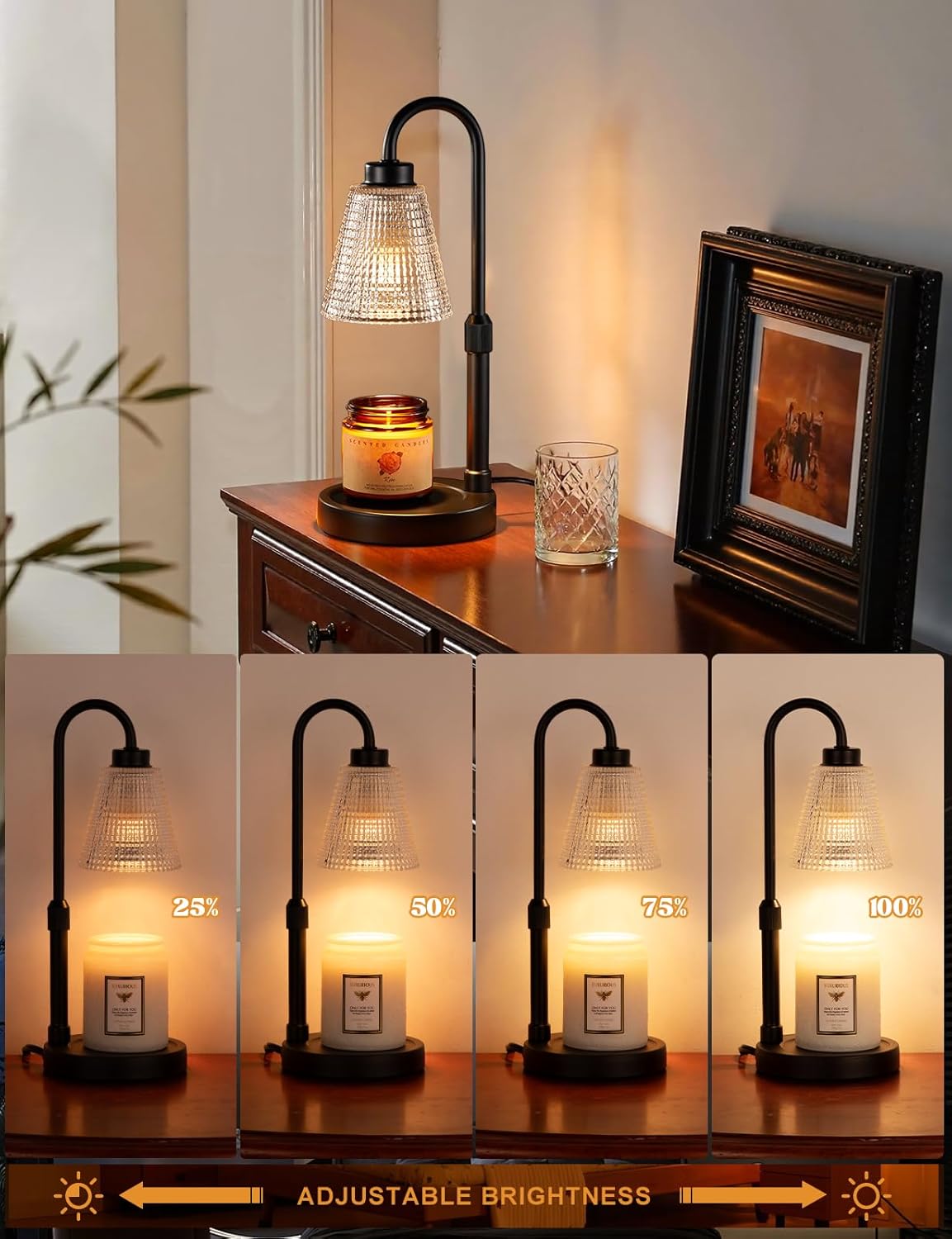 Candle Warmer Lamp with Timer