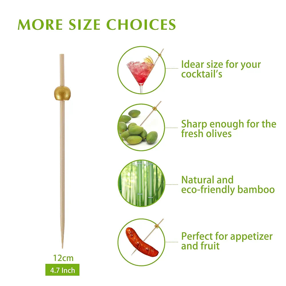 200 Pcs Cocktail Picks