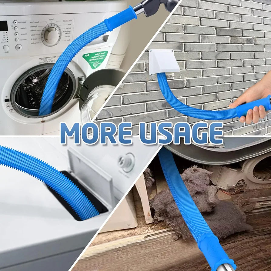 Dryer Vent Cleaner Kit, 2 Pcs