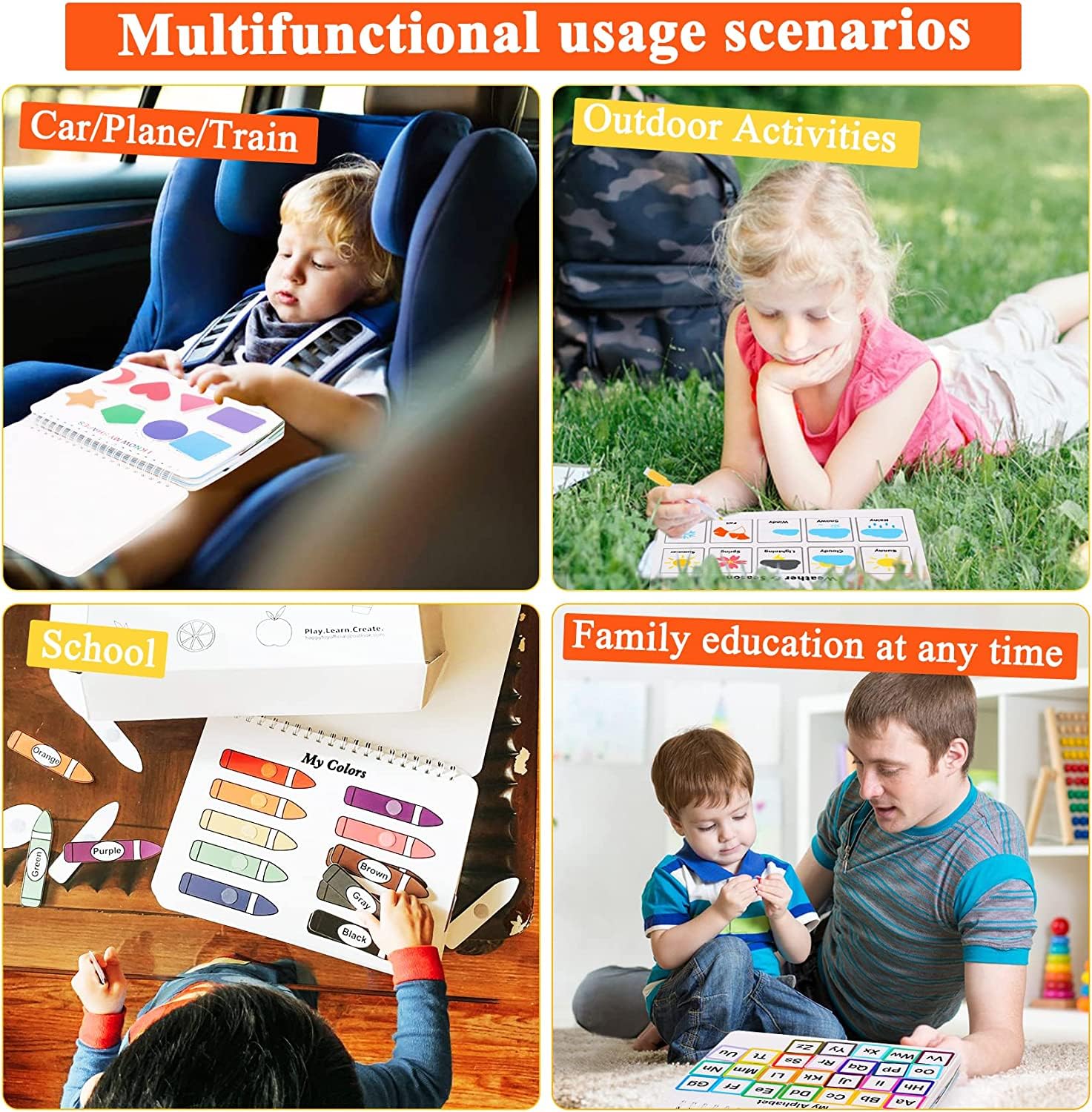 HAN-MM Busy Book for Kids