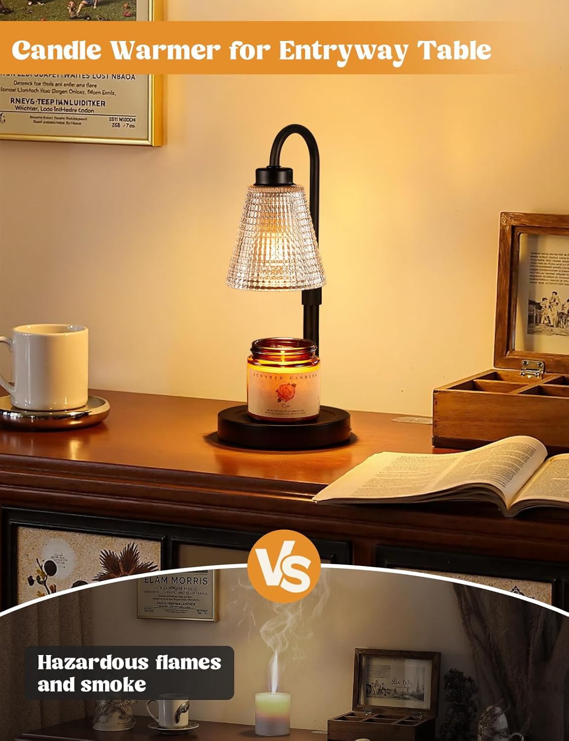 Candle Warmer Lamp with Timer