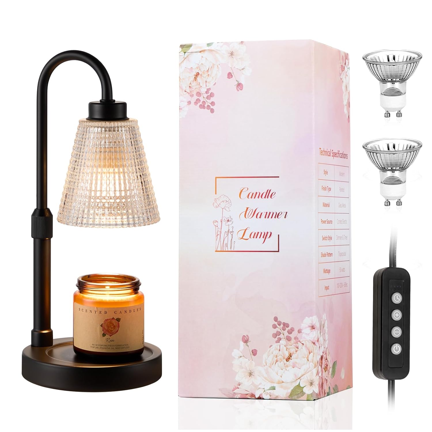 Candle Warmer Lamp with Timer