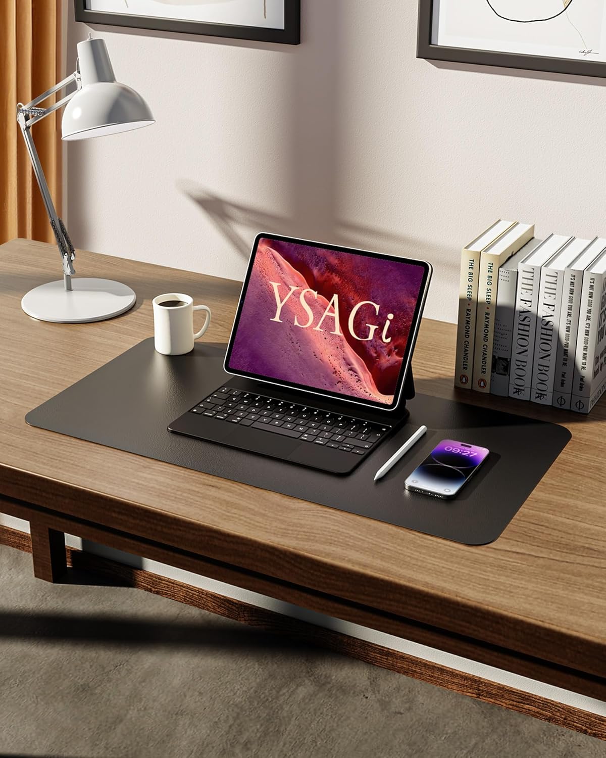 Leather Office Desk Pad Protector