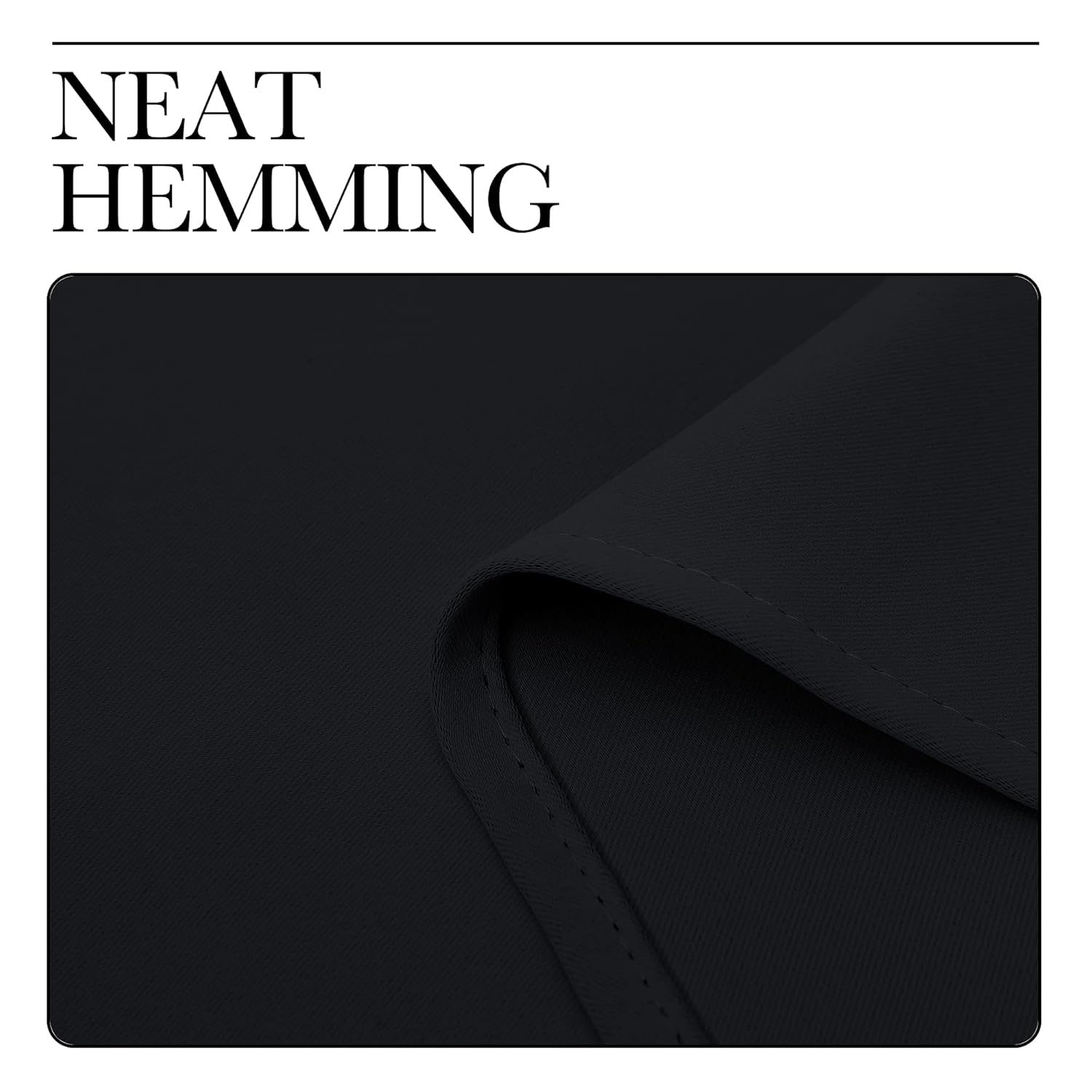 Halloween Pitch Black Curtains