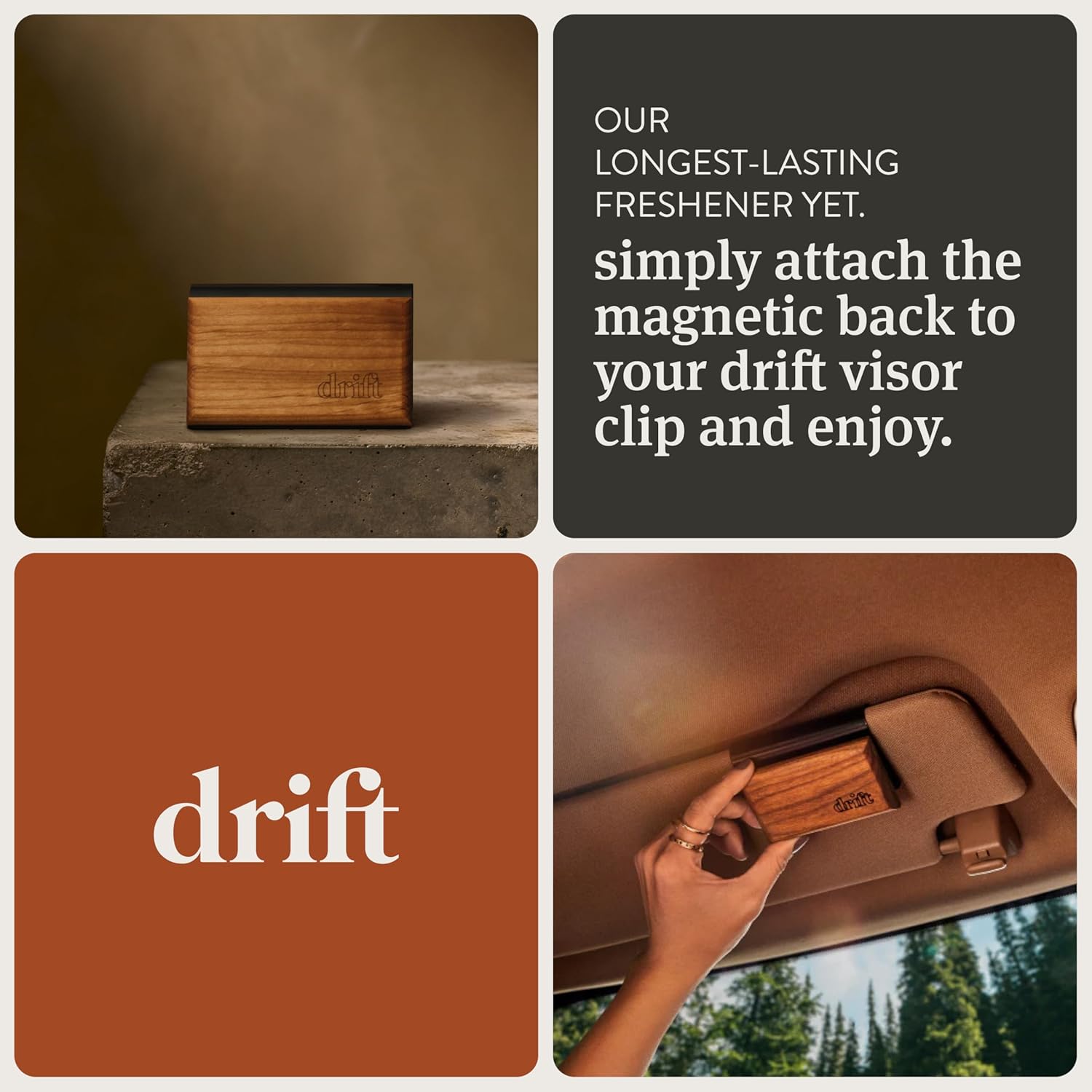 Drift Car Air Freshener - Teak Scent