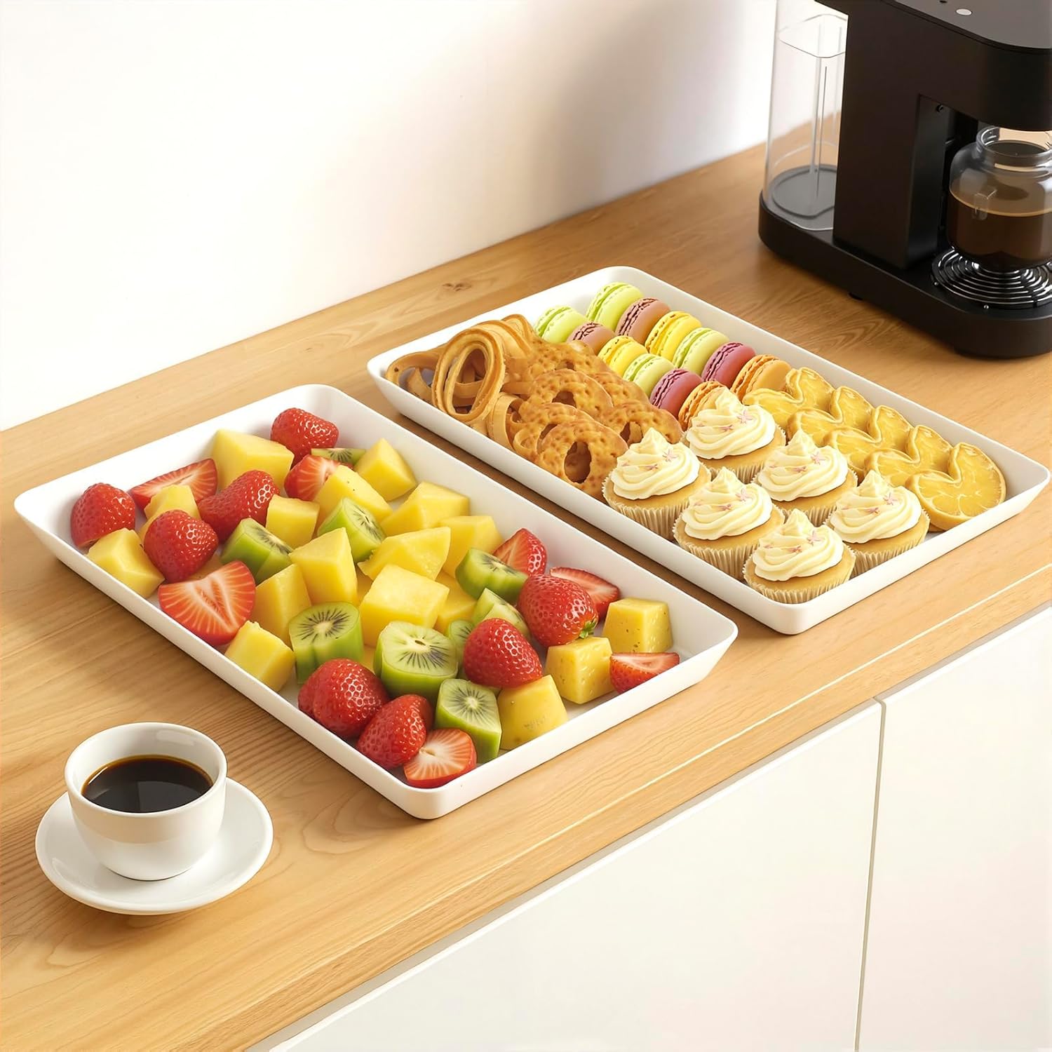 4 pcs Serving Tray for Entertaining