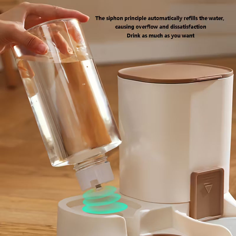 Pet Food & Water Dispenser 2 in 1
